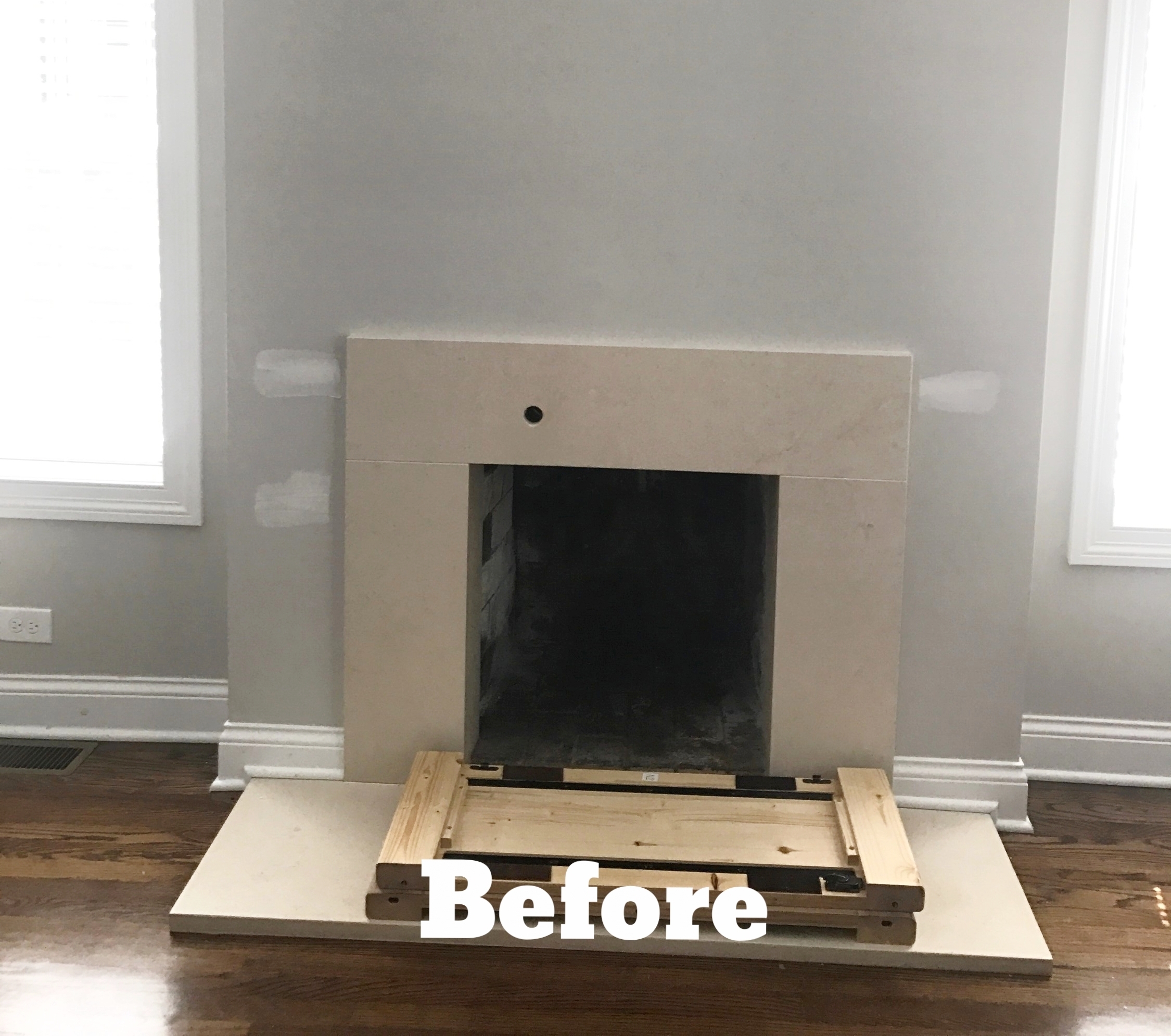 Park Ridge home fireplace project