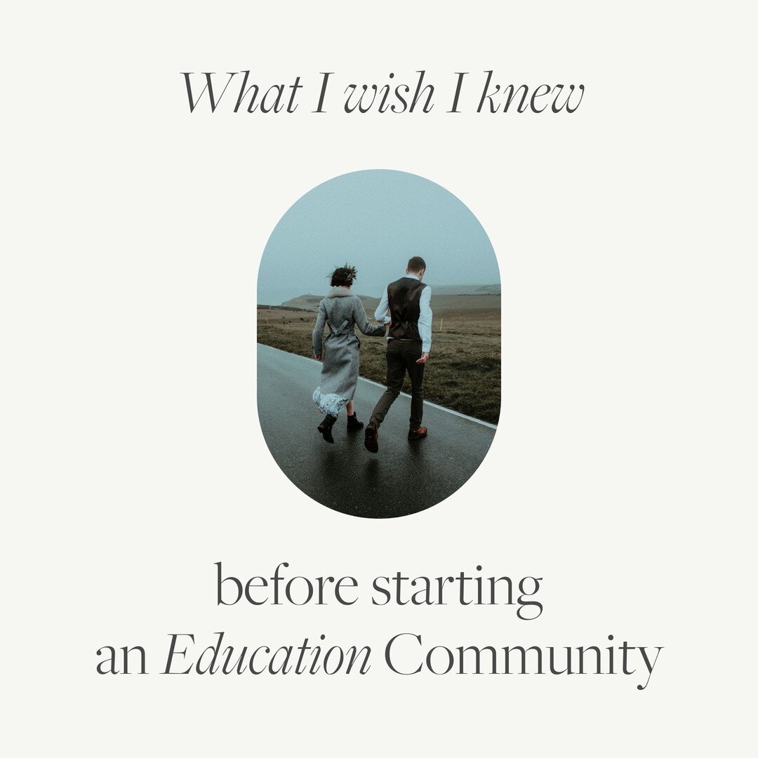 We asked 8 of your favorite Photographers - what is THE ONE THING they wish they knew before starting an Education Community. 

📸 Photo on the cover is by ly help you avoid the mistakes beginners usually make but also enlighten you on what is truly 