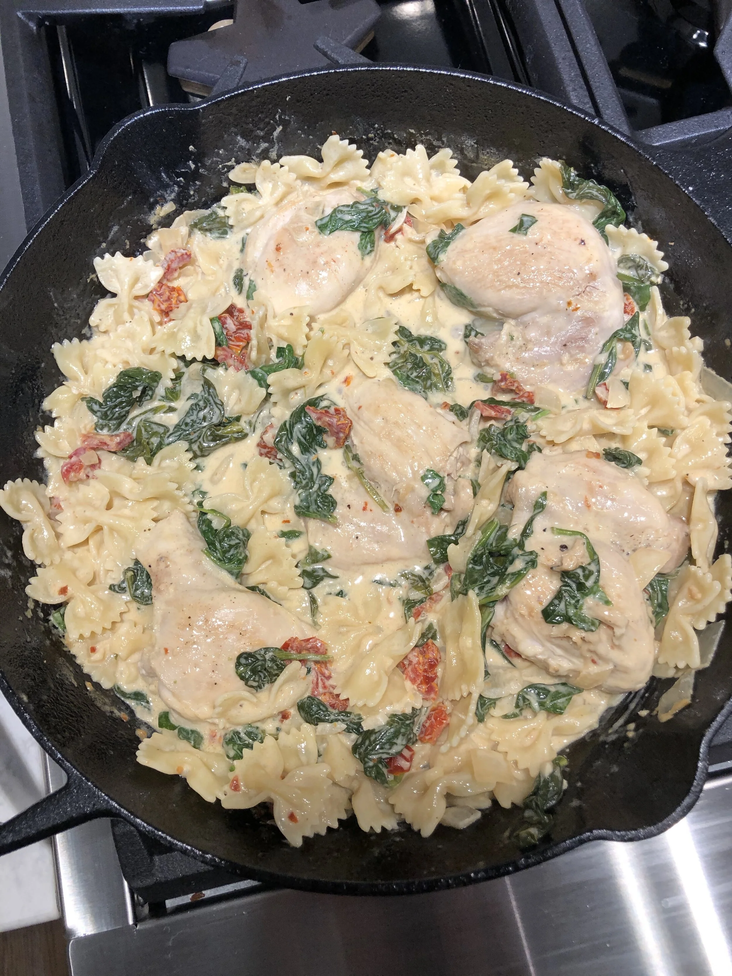 Creamy Tuscan Pasta