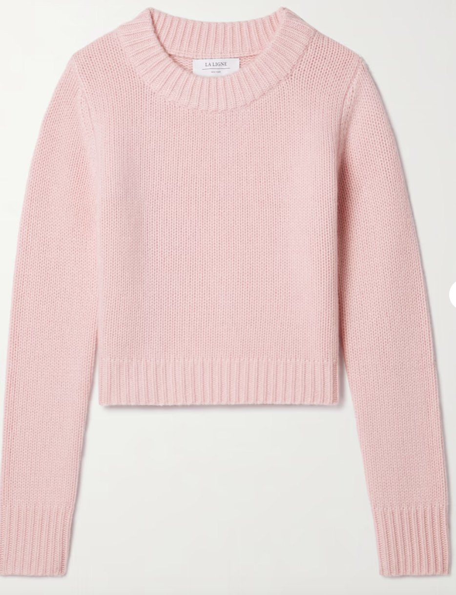 la ligne pink sweater