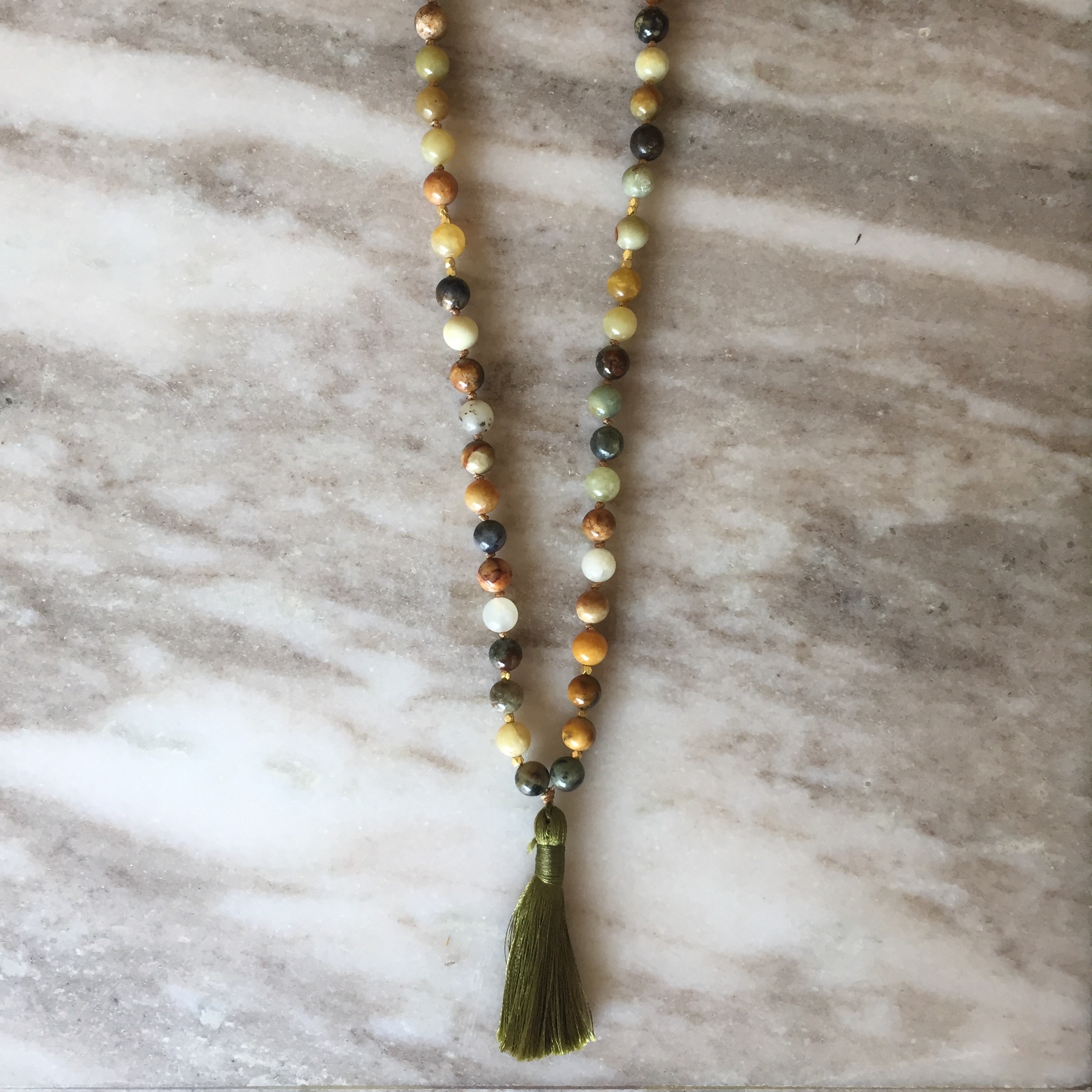 Wanderlust Yogi Design Stay True + Stay You Mala