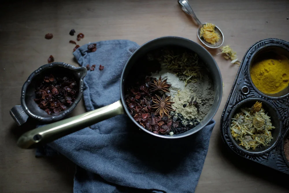 DIY Herbal Elderberry Syrup + Golden Milk with the Lovely Wild 