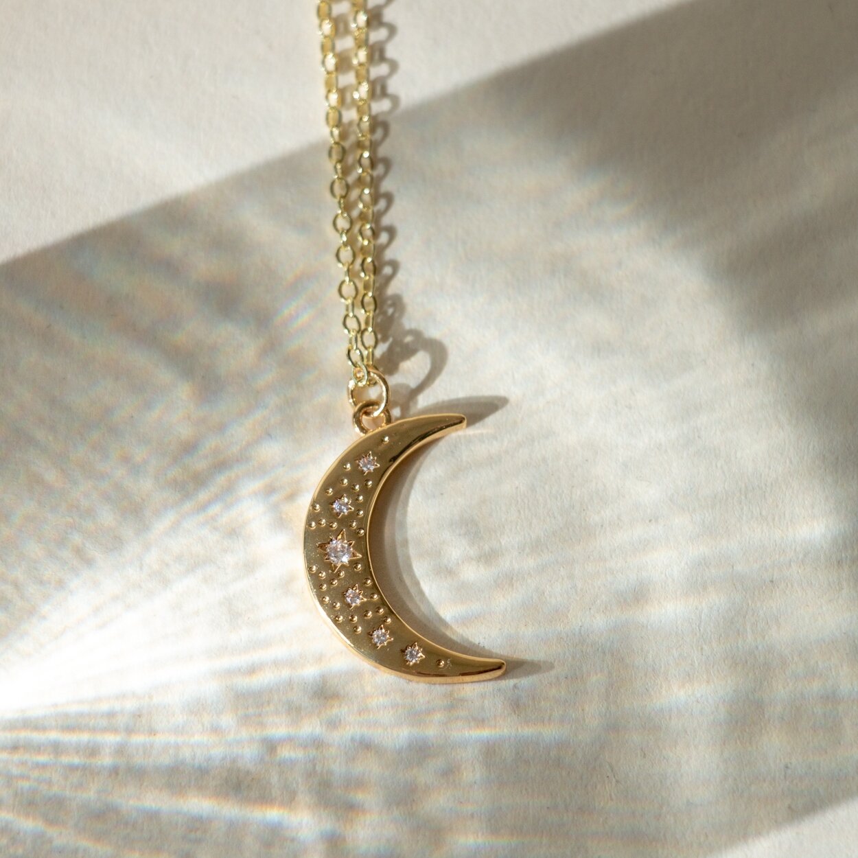 Kindred Row - Stay Wild Crescent Moon Necklace