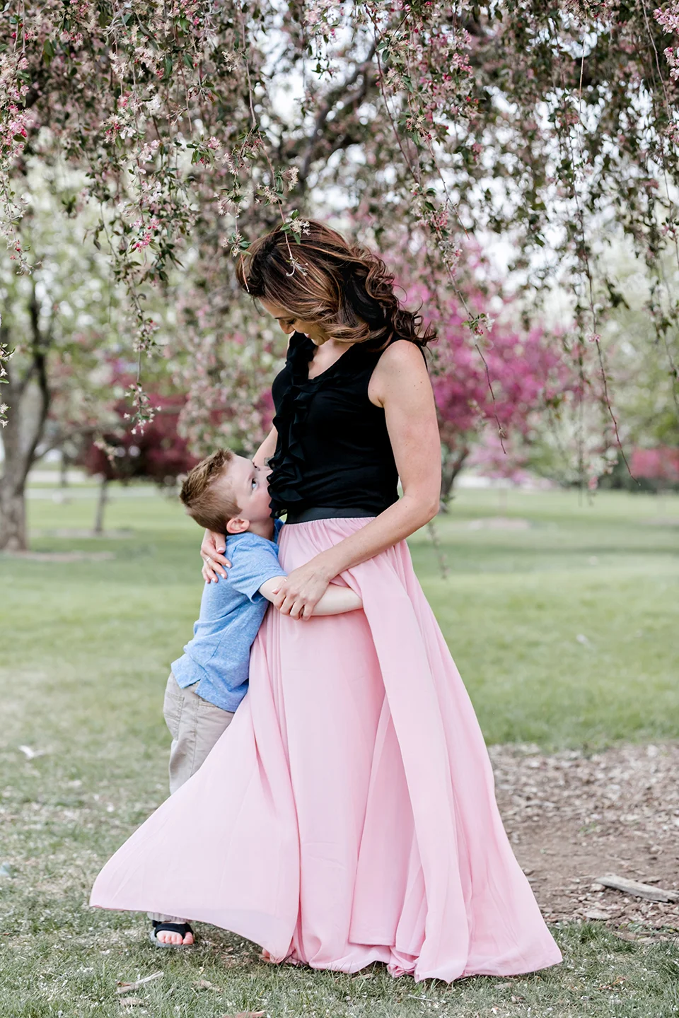 Mother and Son Denver Blossoms