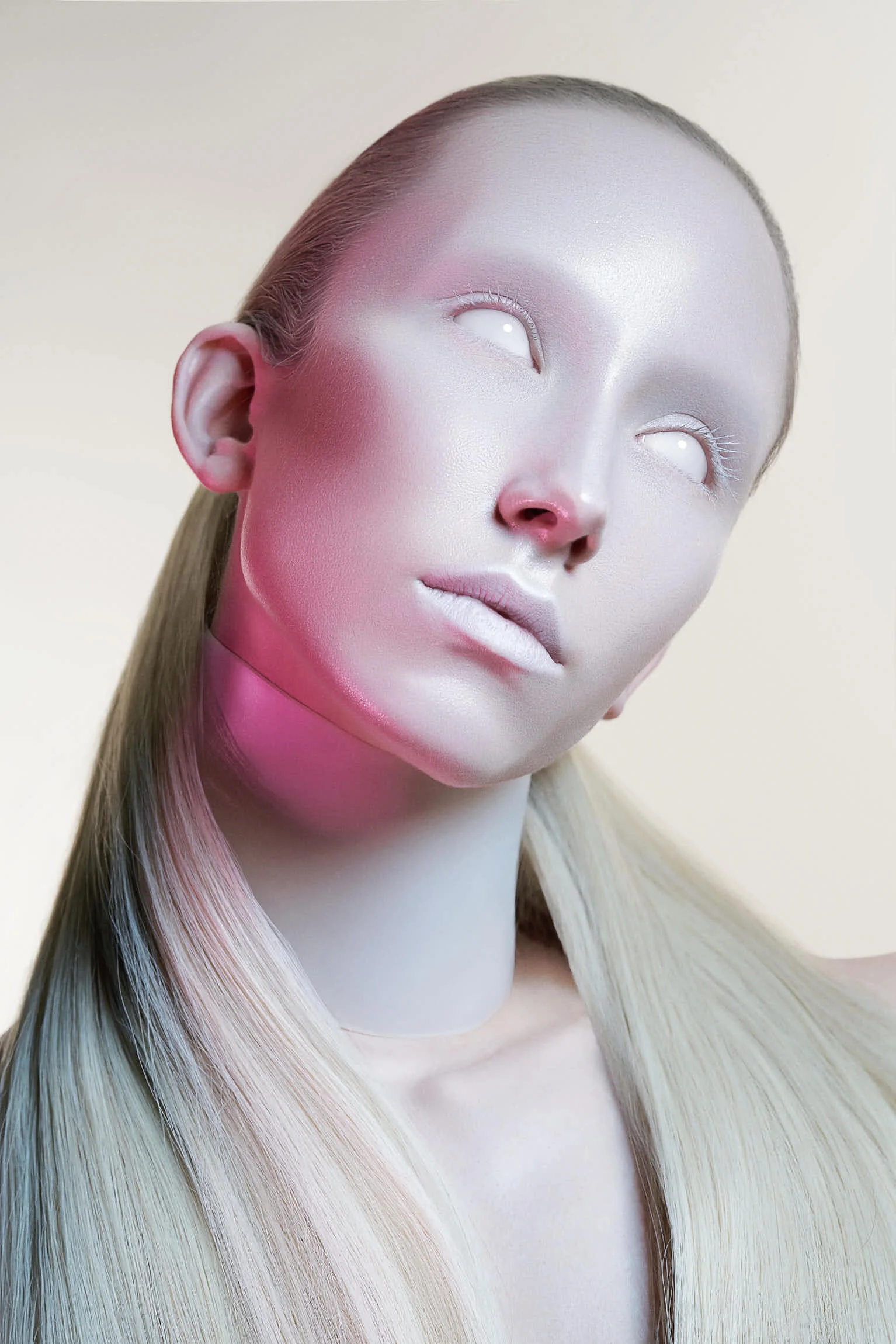 Futuristic portrait by Baywer