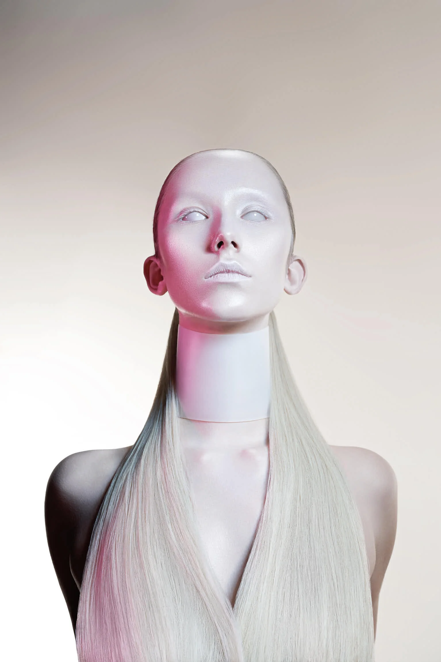 Futuristic portrait by Baywer