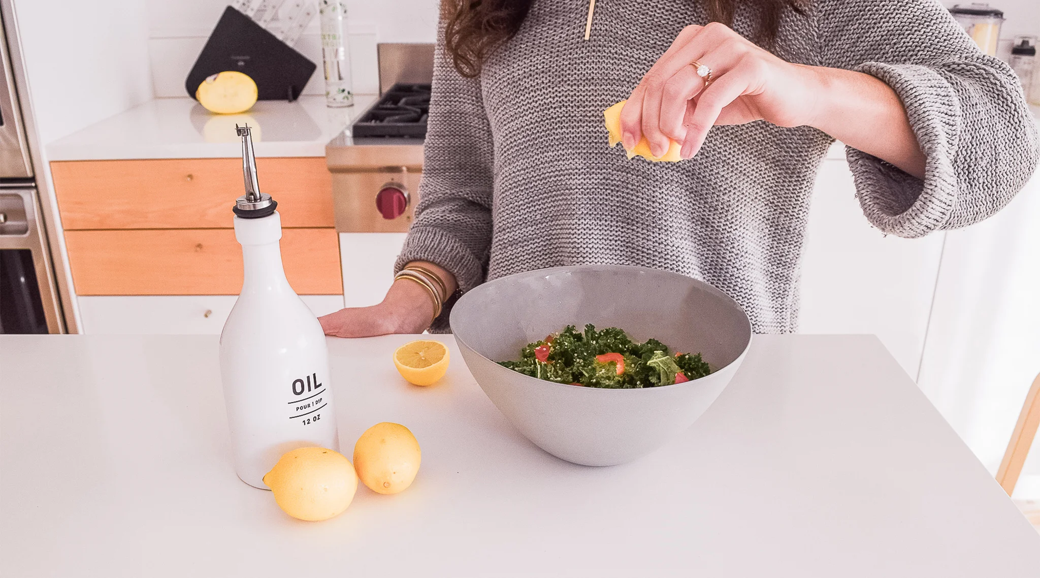 Salad dressing, weeknight meals, homemade, nutritionist, dietitian, Nashville, virtual