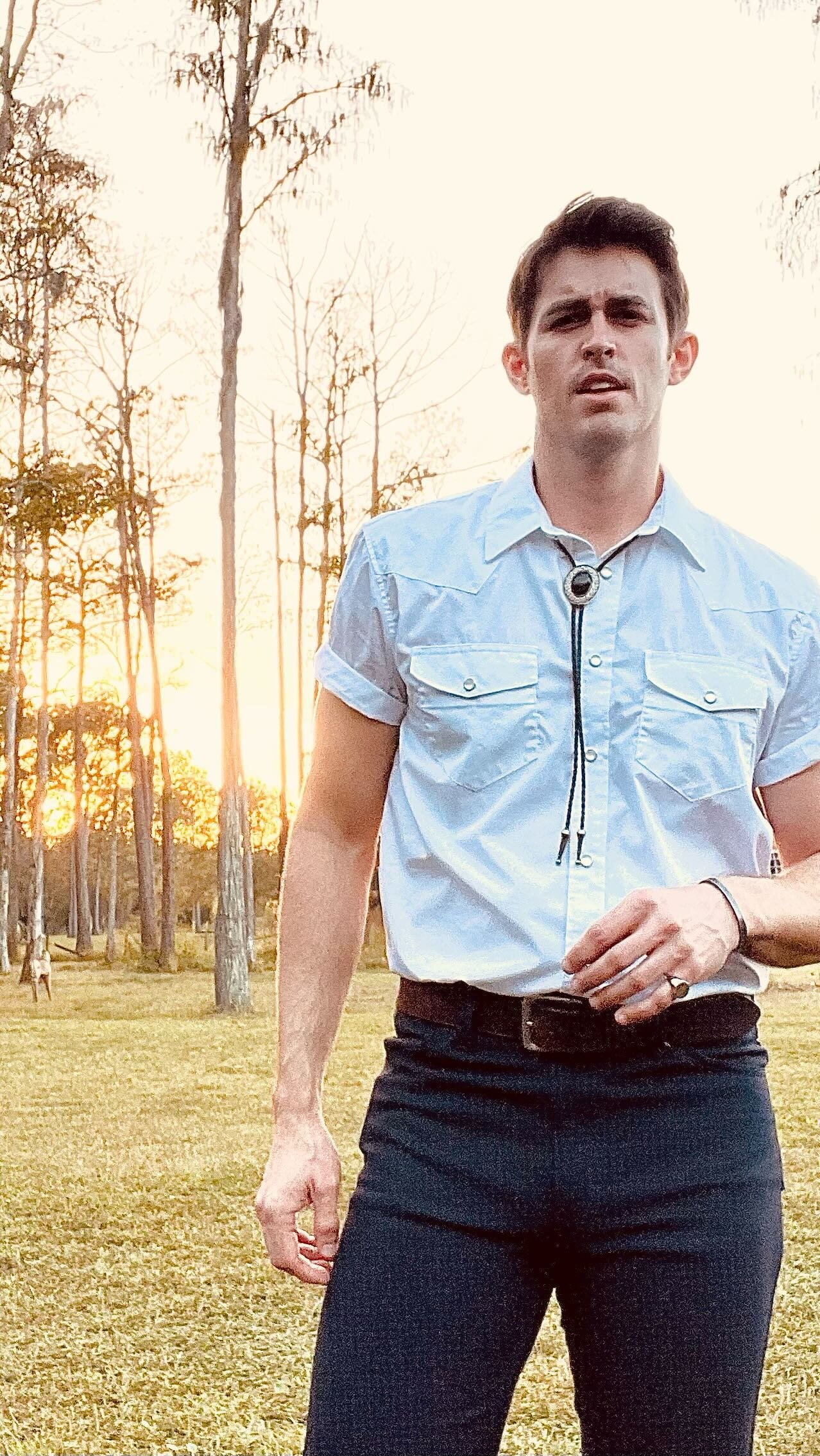 Sometimes you just gotta put your bolo on and do a little scootin’
