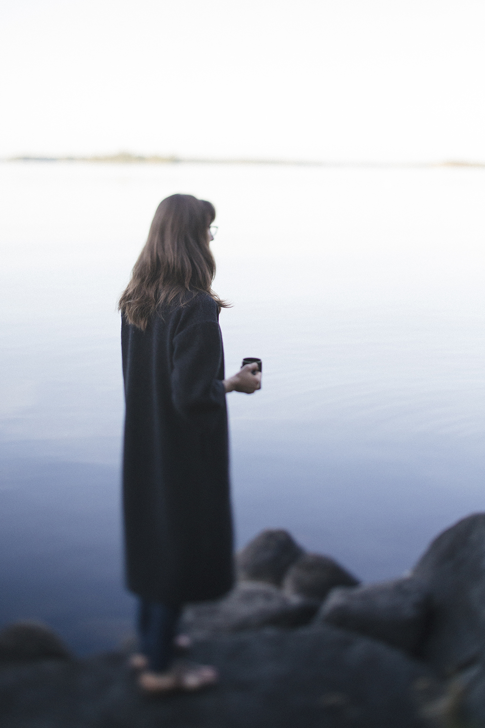 August mornings before breakfast production are a perfect time to reflect, over a cup of coffee and a peaceful lake.