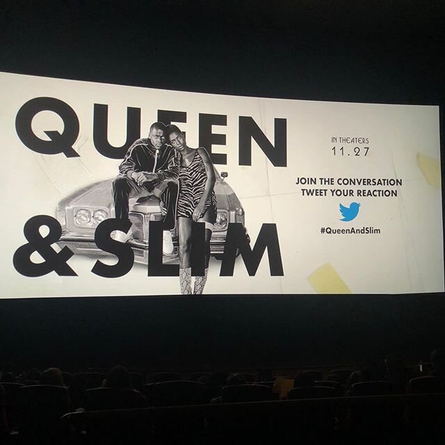 I went to a amazing prescreening of @queenandslim when it first came out.  I was so touched by the acting and the raw feeling it left you at the end.  I was so sad about the police brutality and I just wasn&rsquo;t sure what to say or do after.  But,