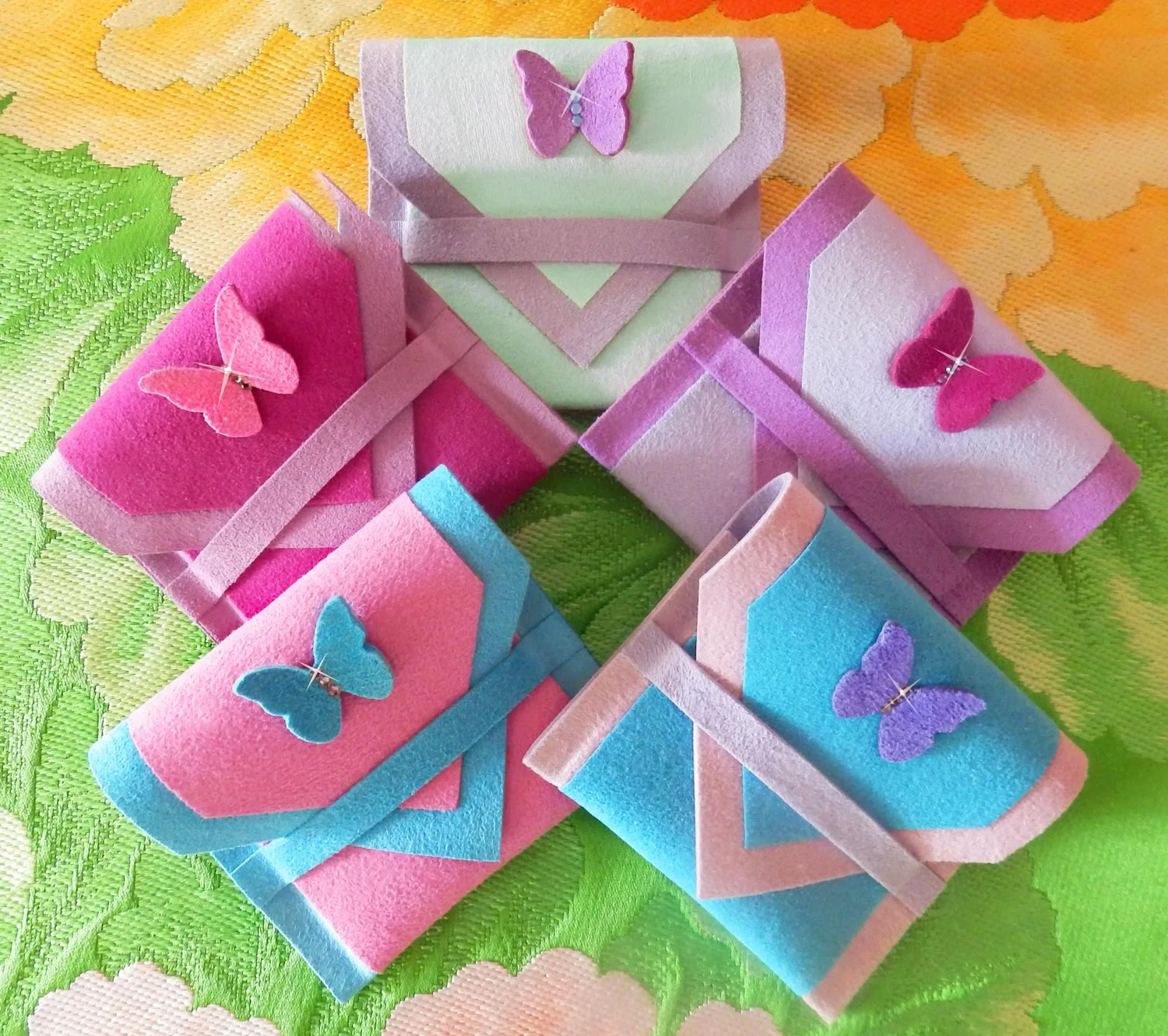 Fluttering Butterfly Tooth Fairy Pouches