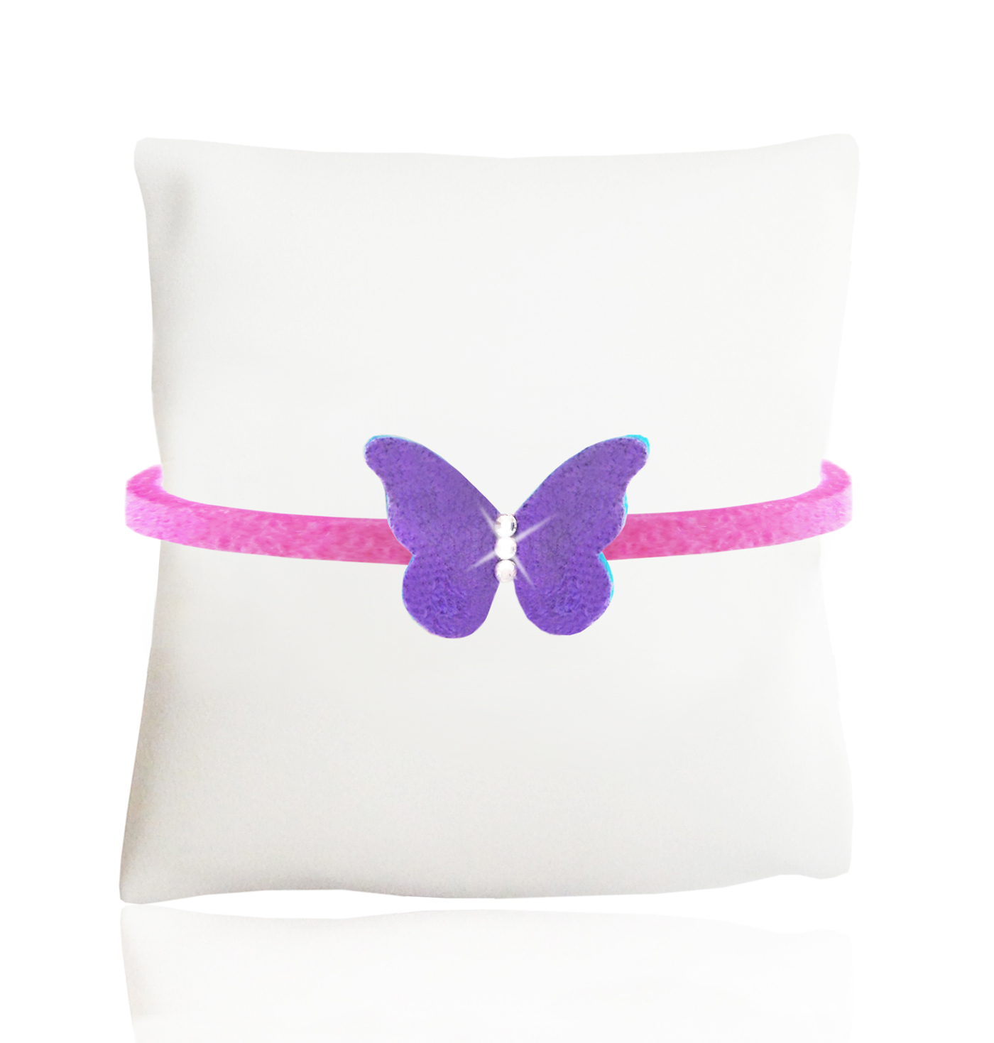 Ultra Bella Fluttering Butterfly Bella Bands® Bracelets featuring Swarovski® crystals - Sparkle