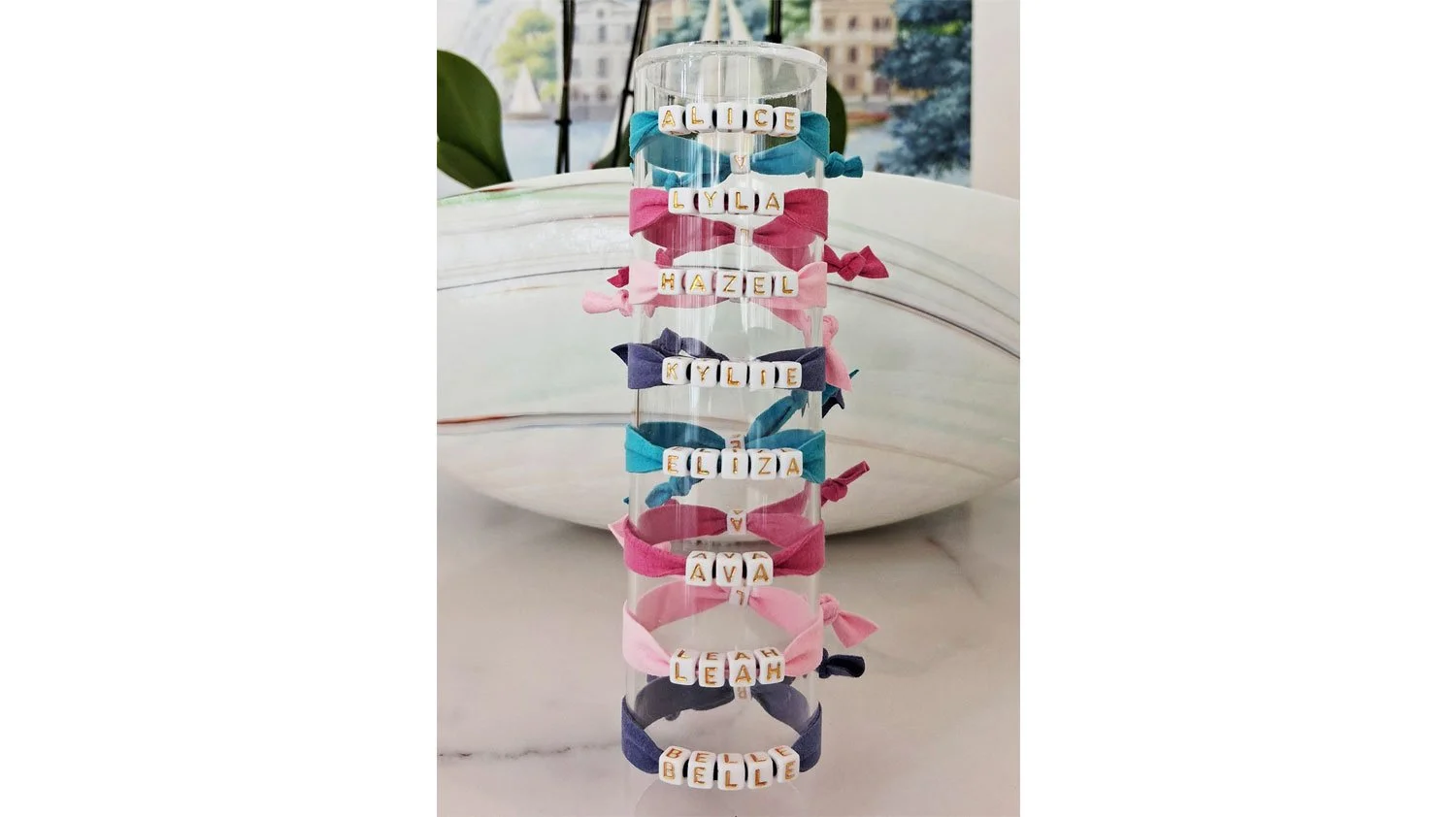 Personalized Beaded Bella Bands® Bracelet