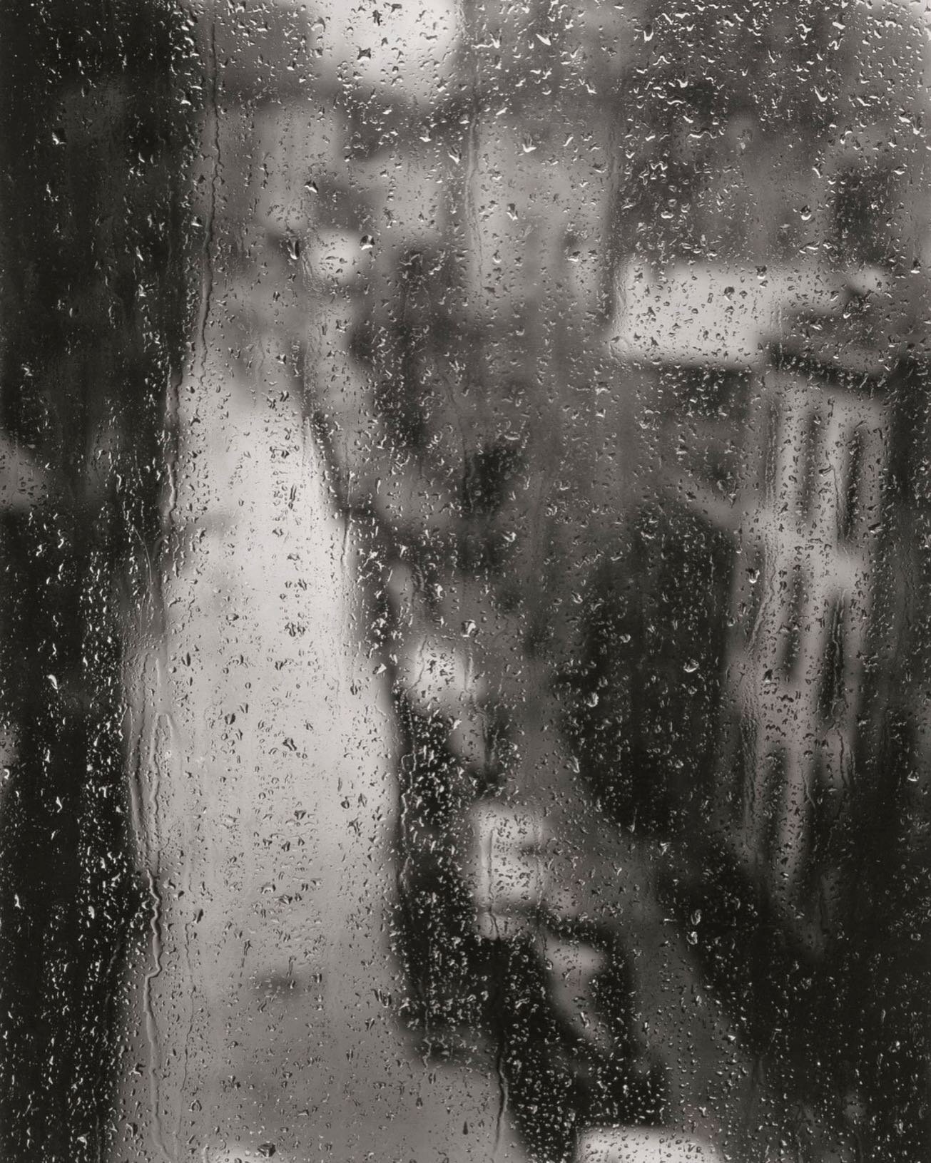 &ldquo;It was a dark afternoon&hellip;done in that particularly gloomy gray in which only New York afternoons indulge.&rdquo; 
&mdash; F. Scott Fitzgerald

A rainy day birds-eye view of Commerce Street in 1935 by our esteemed neighbor Berenice Abbott