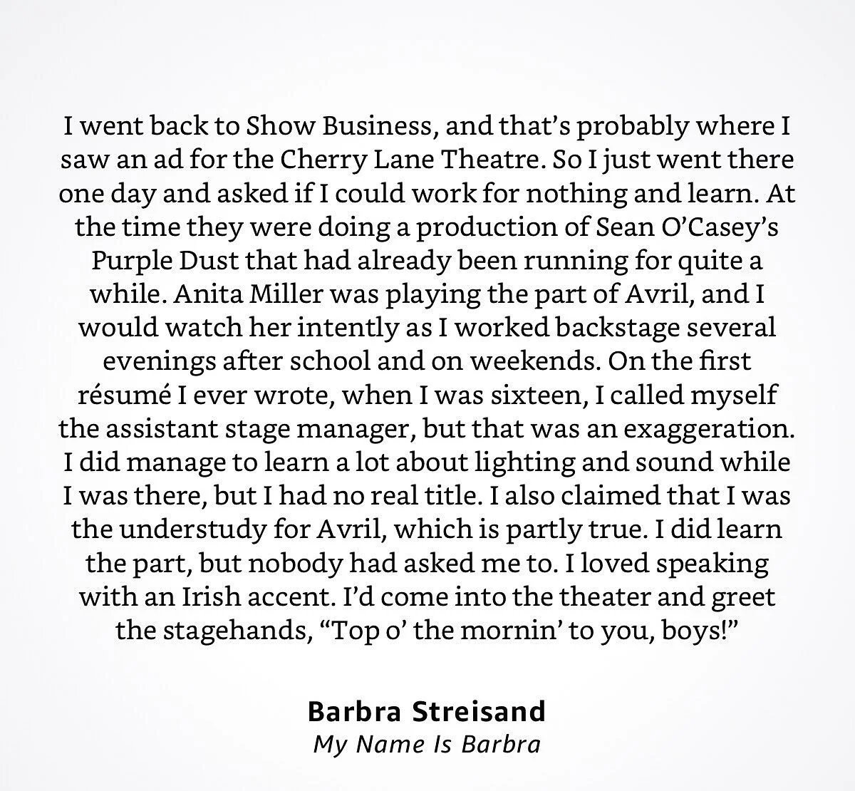 Always much to learn at Cherry Lane 🍒