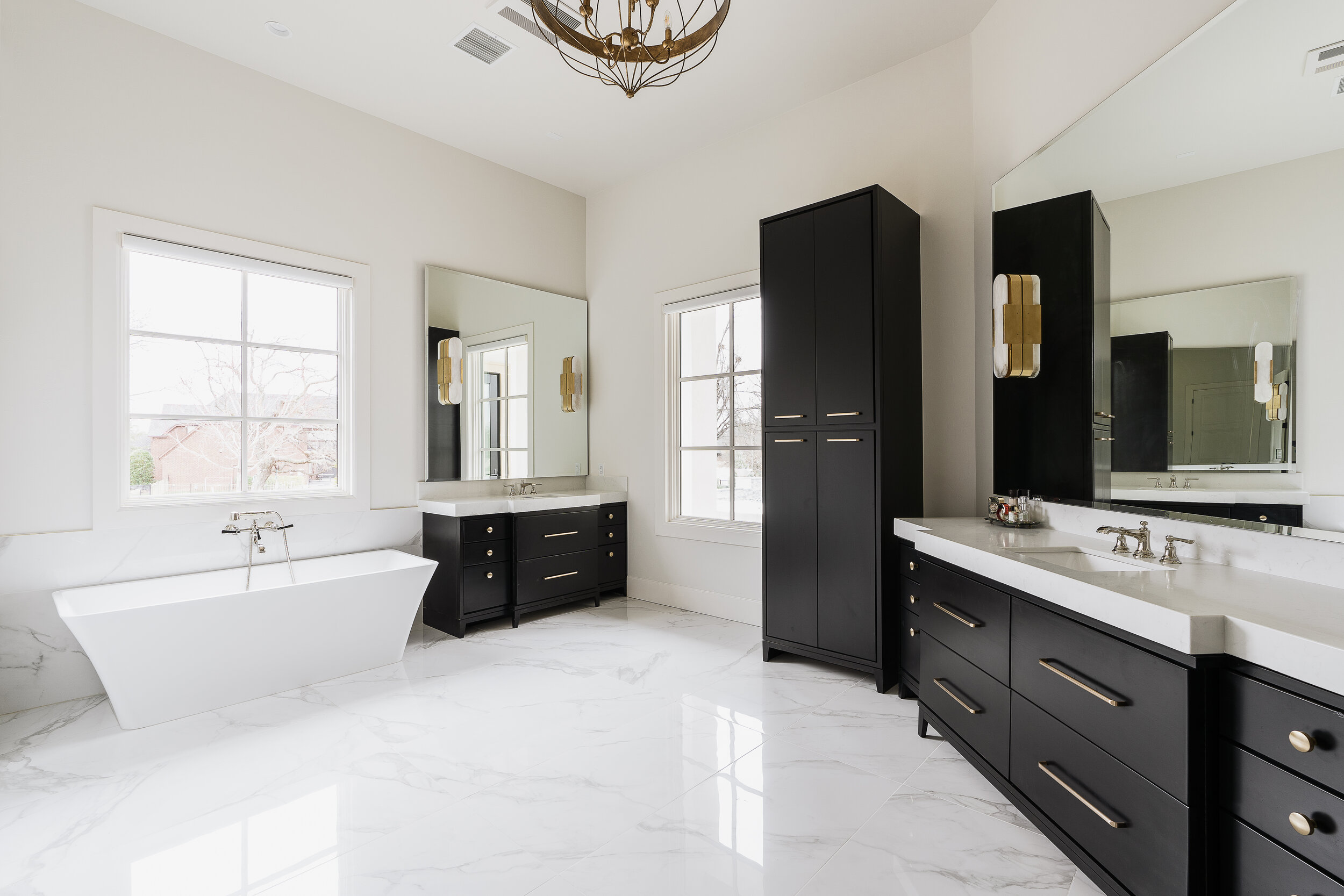 Moody Master Bath