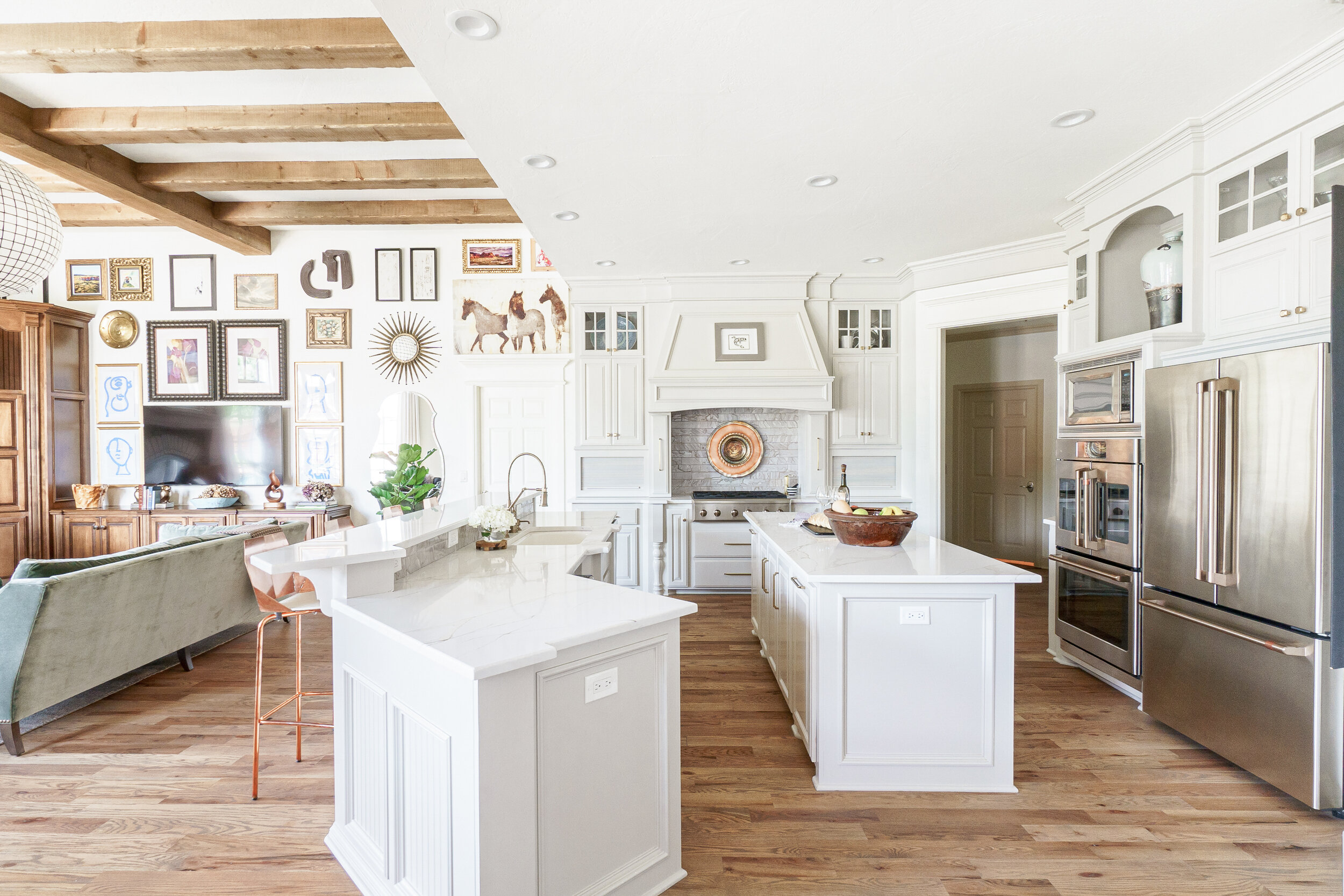 Open kitchen floor plan 