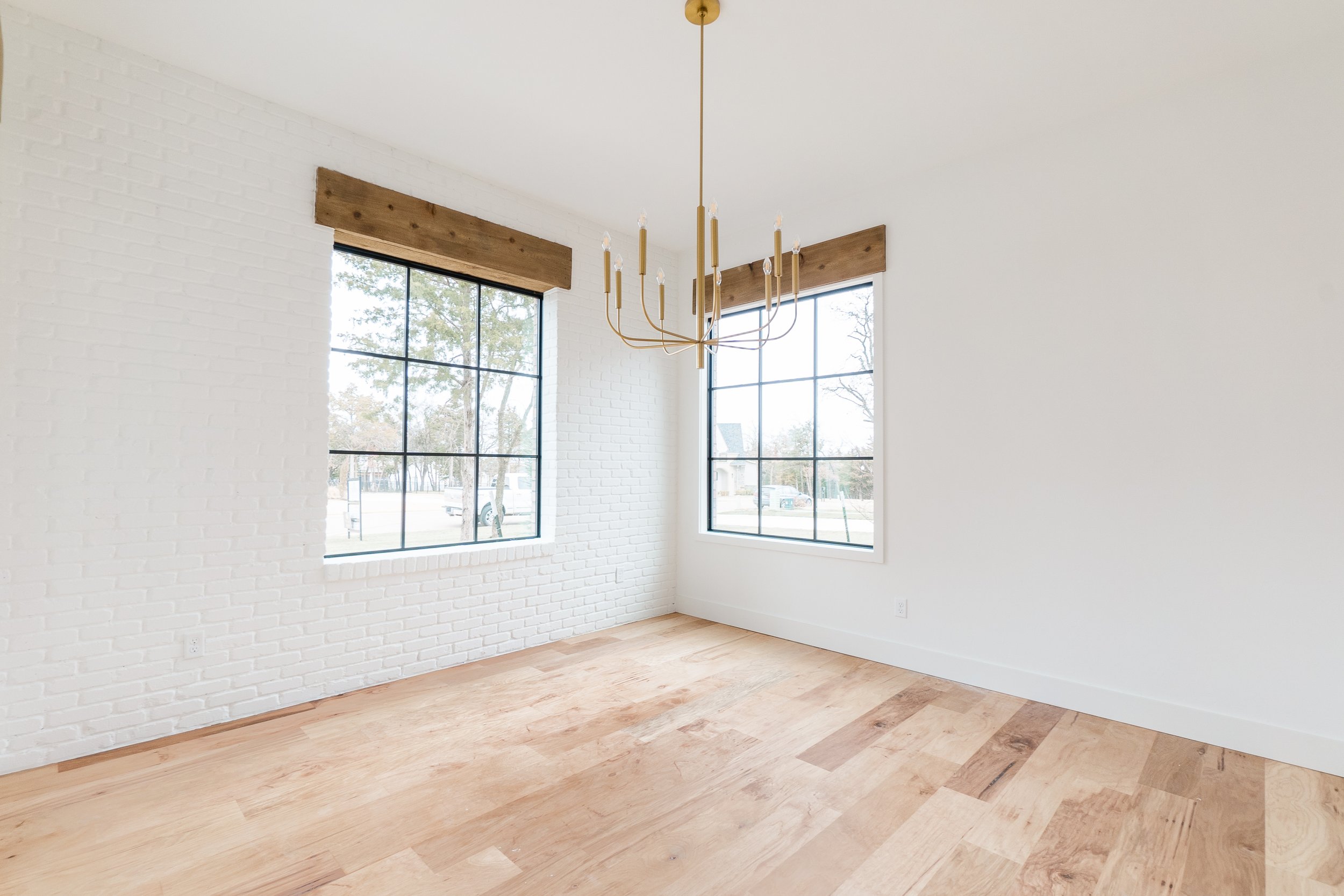 Open dining room area 