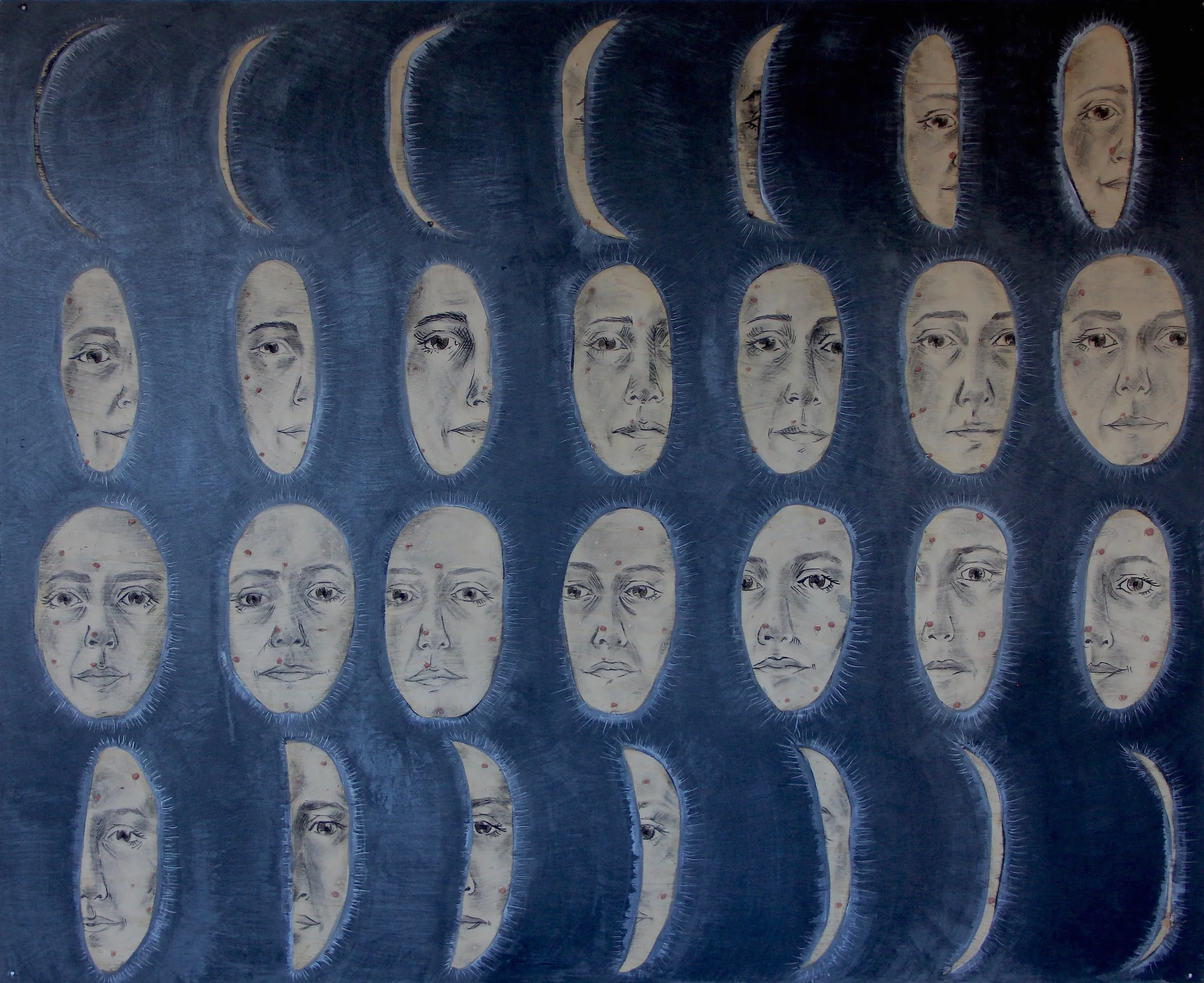 Moon faces, 2014
