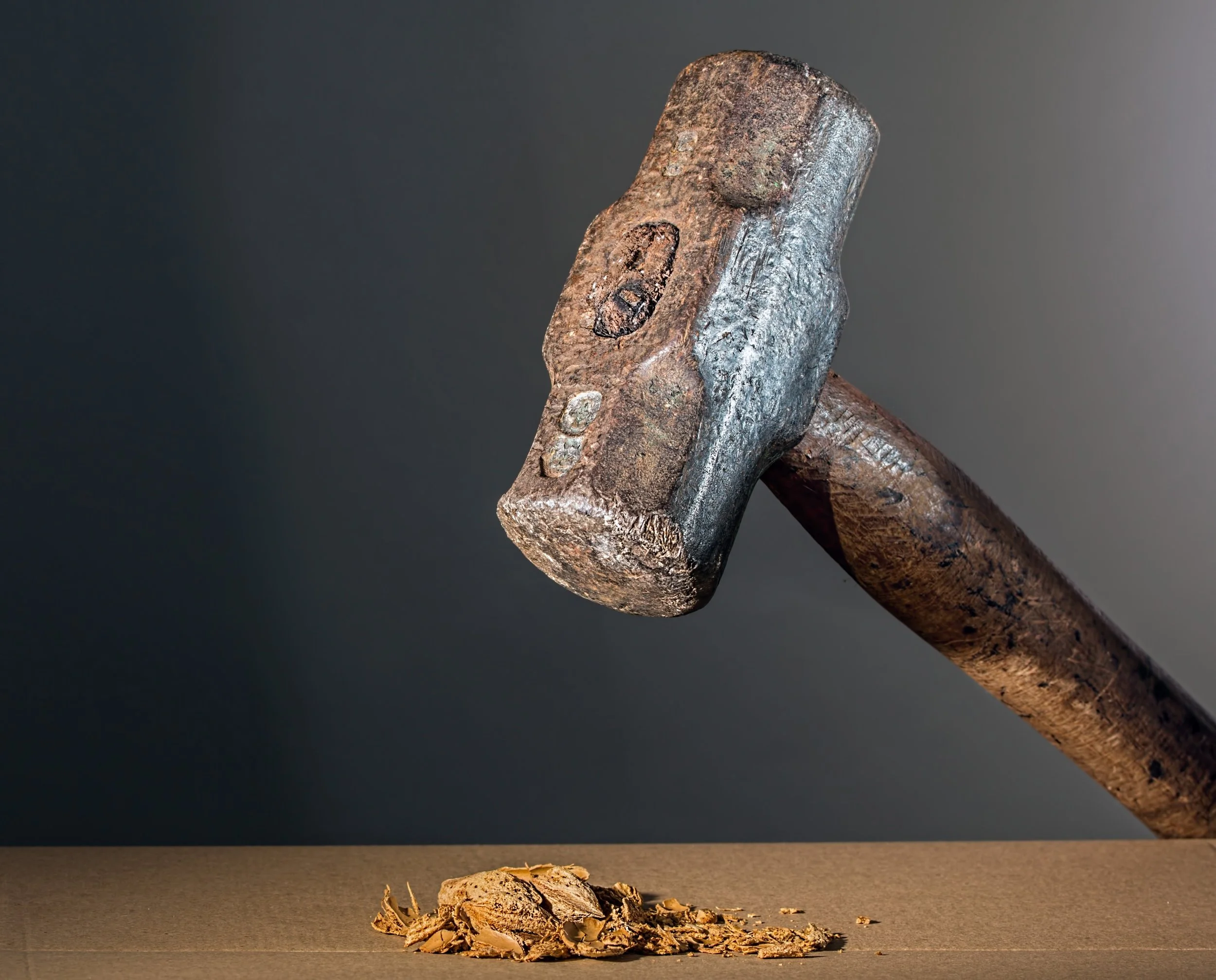 We should be constantly being hammered out into a better version of ourselves…