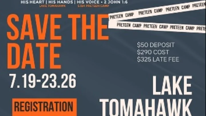 Preteen Camp Registration