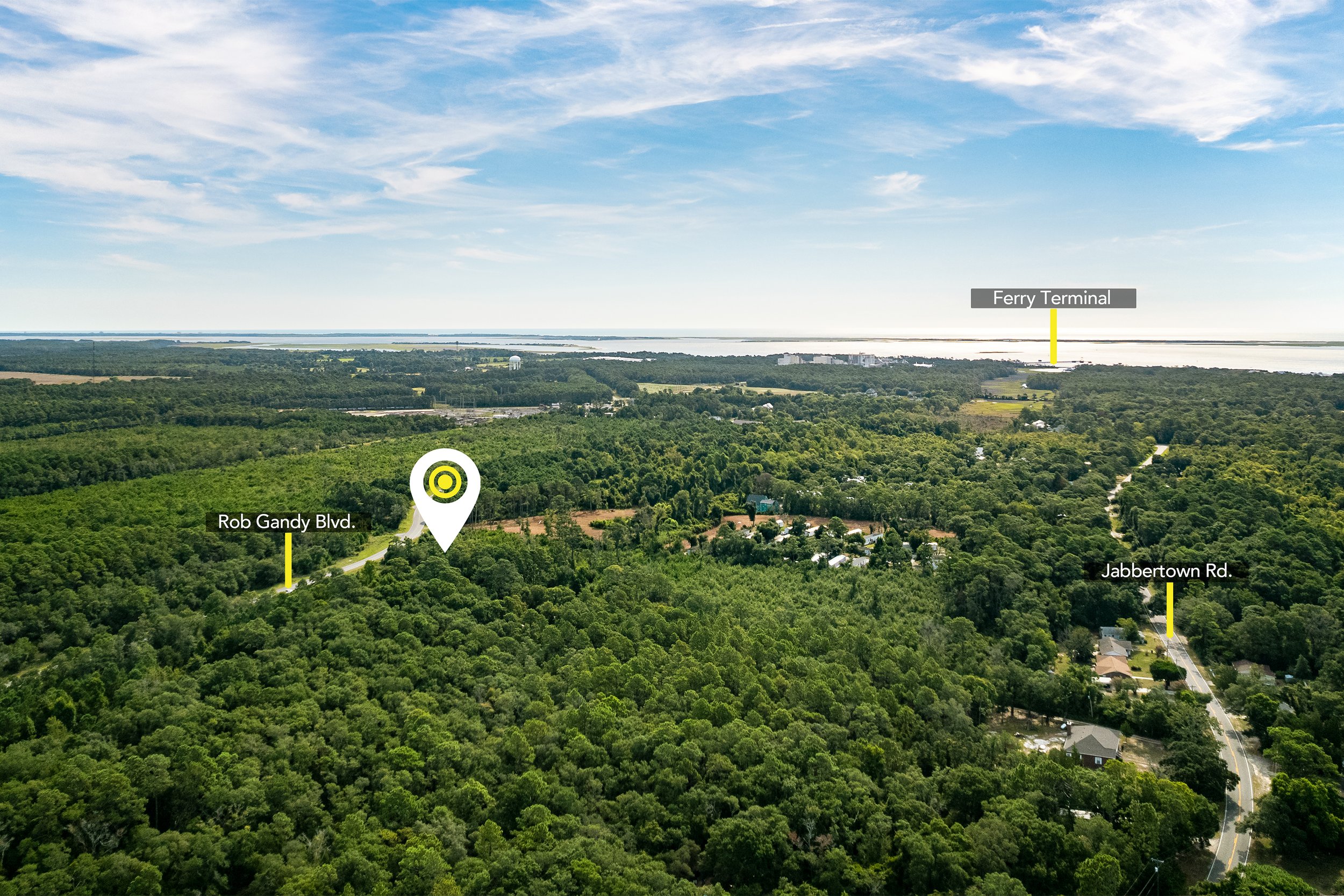 Southport Real Estate Aerial Image