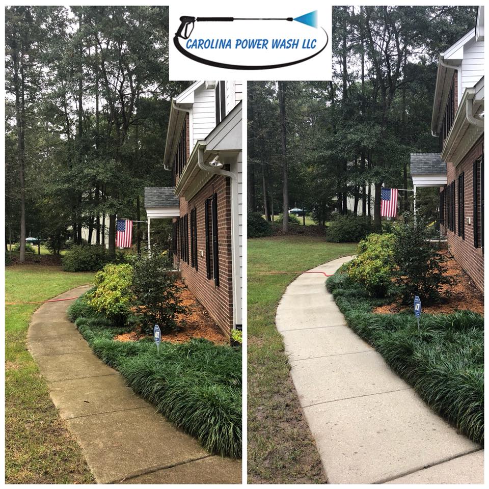 Pressure washing in Raleigh