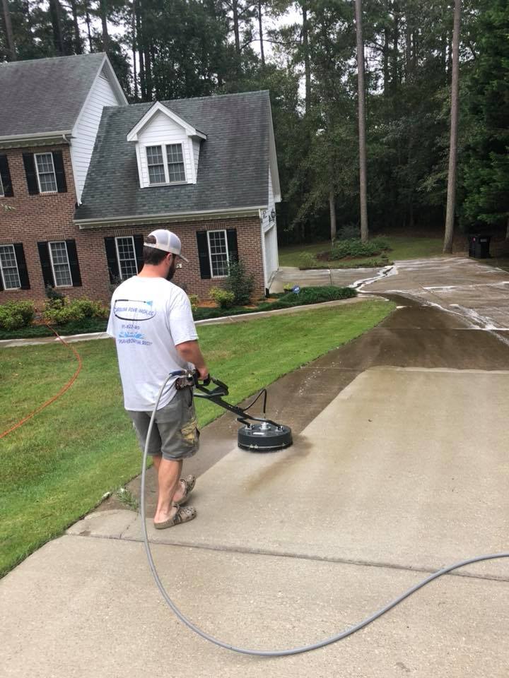 Power washing in Raleigh