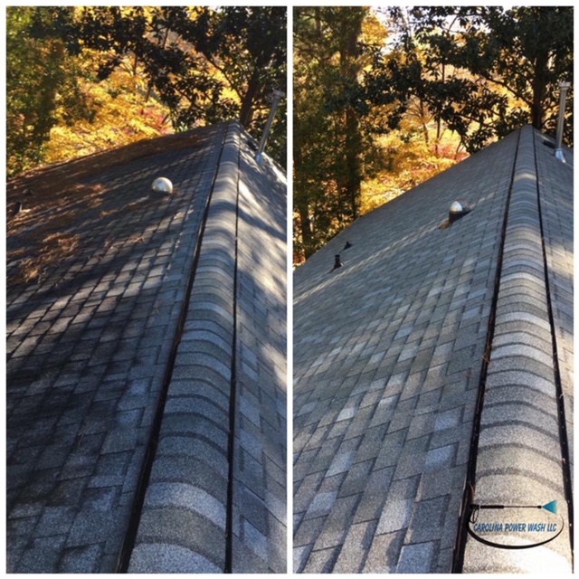 Roof Washing in Raleigh