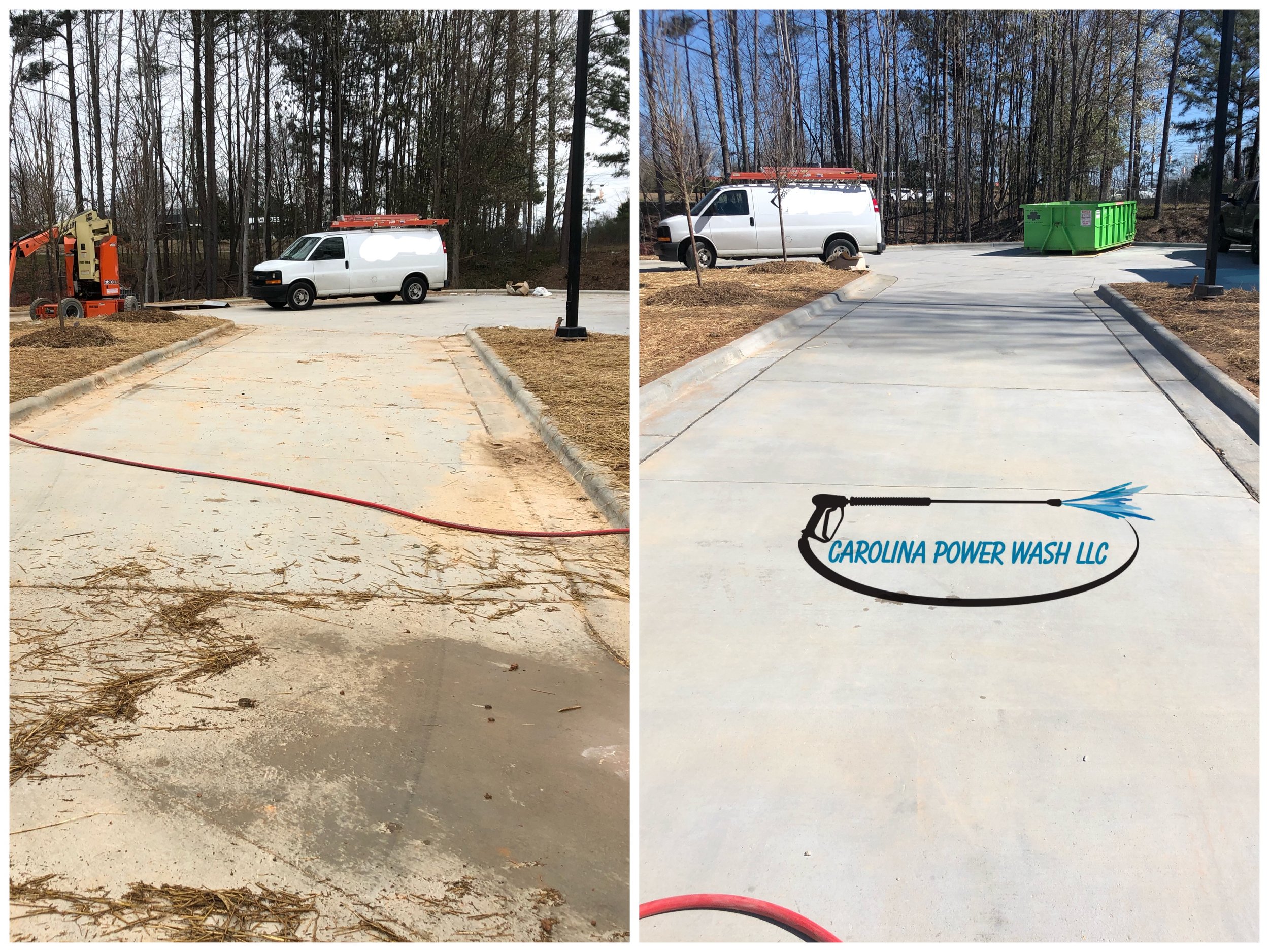 Power washing in Cary, NC
