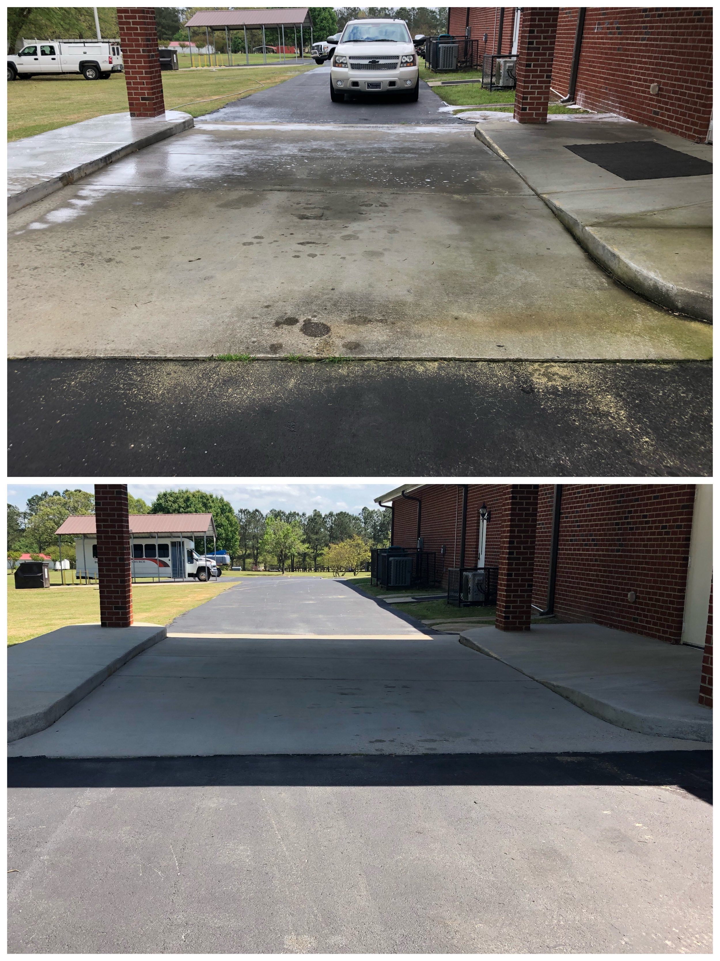Power washing in Angier, NC