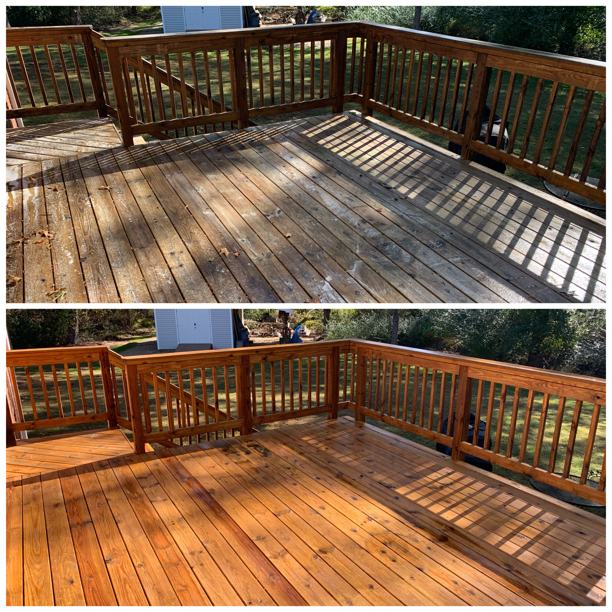 Deck Cleaning in Raleigh, NC