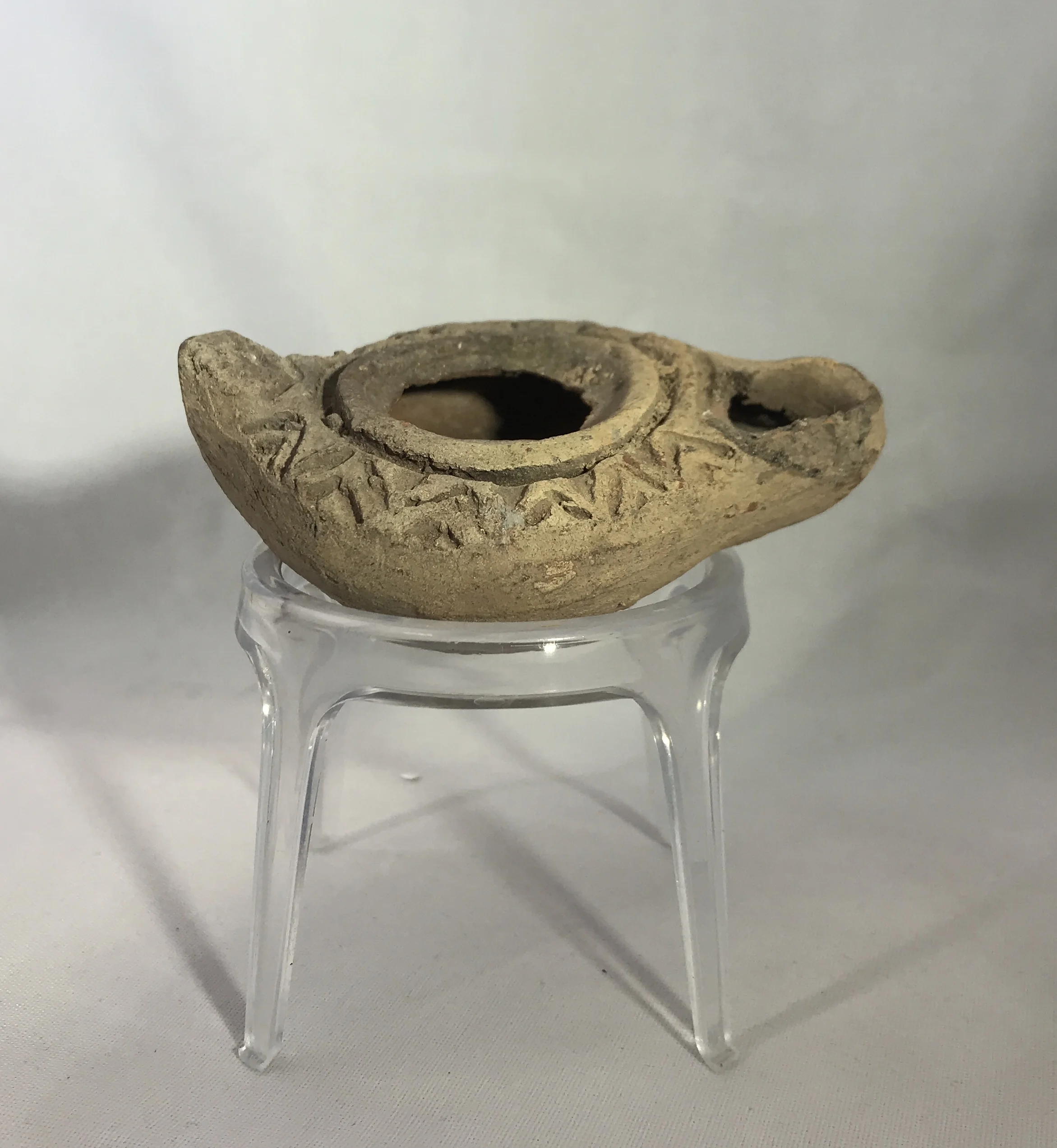 Oil lamp from the time of the Kingdom of Judah - First Temple