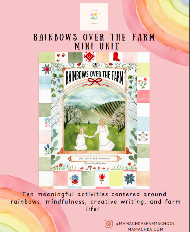 FREE Rainbows Over the Farm Mini Unit
