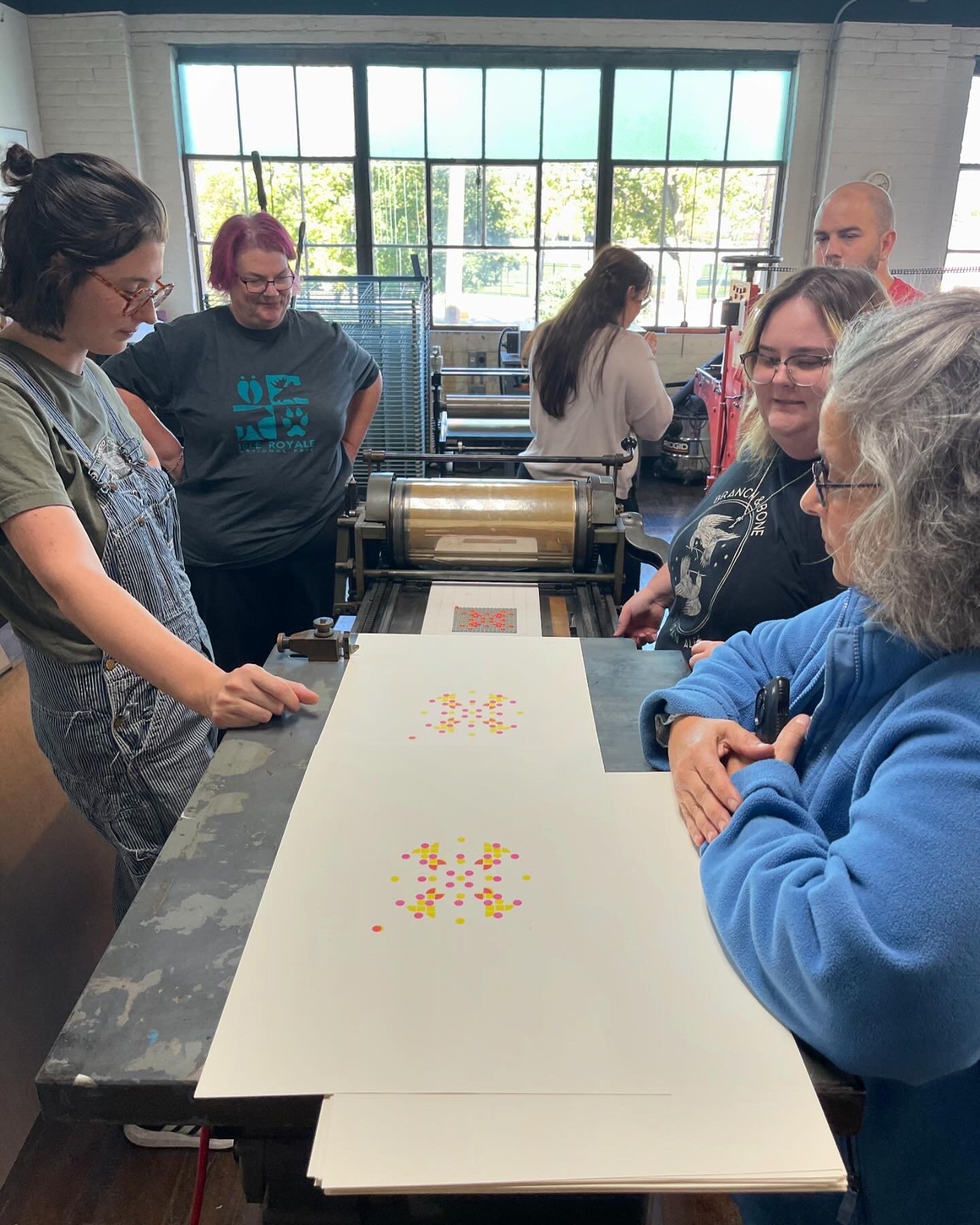 Letterpress Printed Greeting Card 