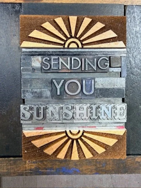 Letterpress Printed Greeting Cards