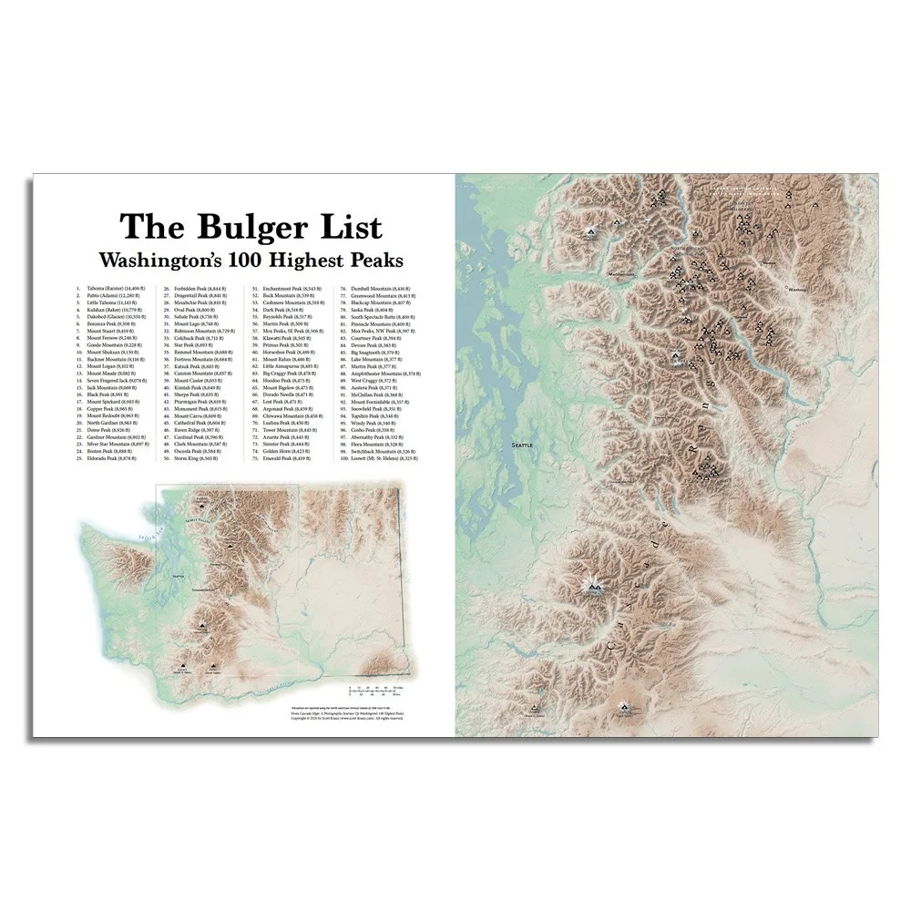 Bulger List Map Poster