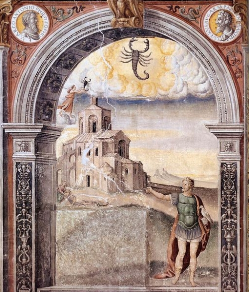 “The Sign of Scorpio” by Giovanni Maria Falconetto