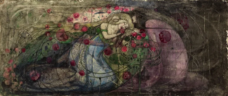“Sleeping Princess” by Frances MacDonald
