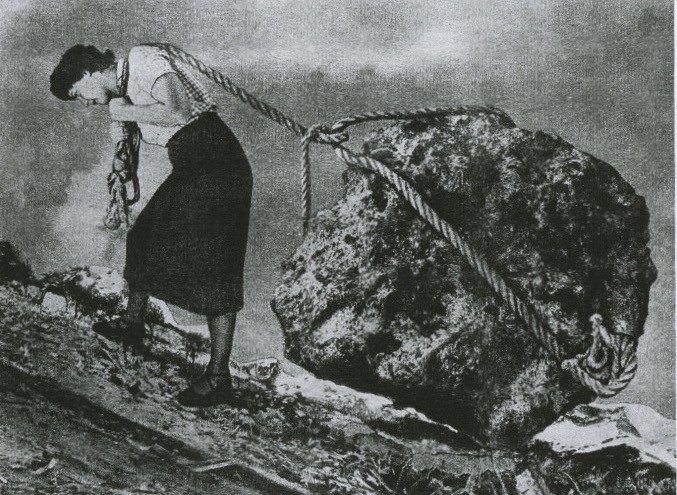 Sisyphus (as woman)