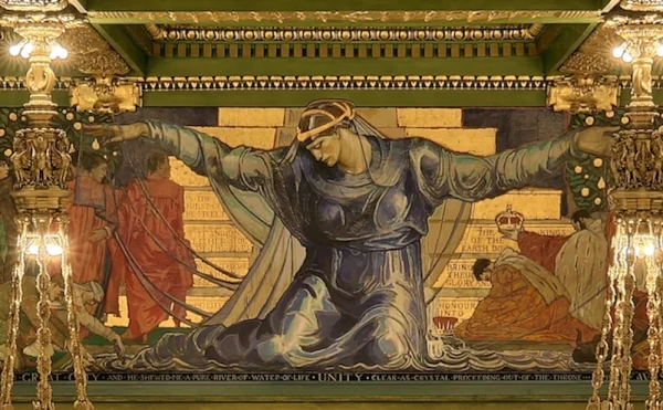 “Unity” Mural in the Pennsylvania Capitol Building by Violet Oakley
