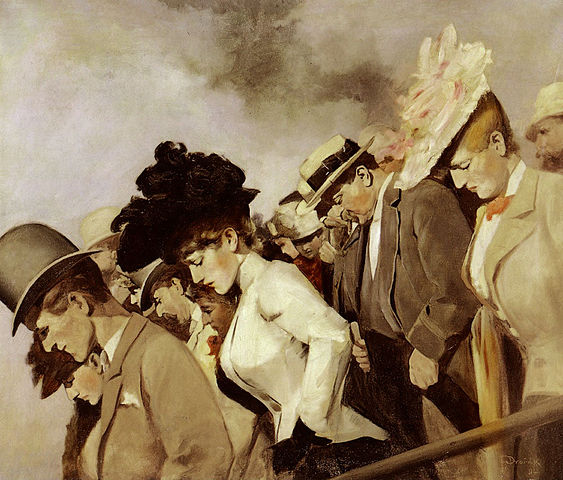 At the Races by Franz Dvorak
