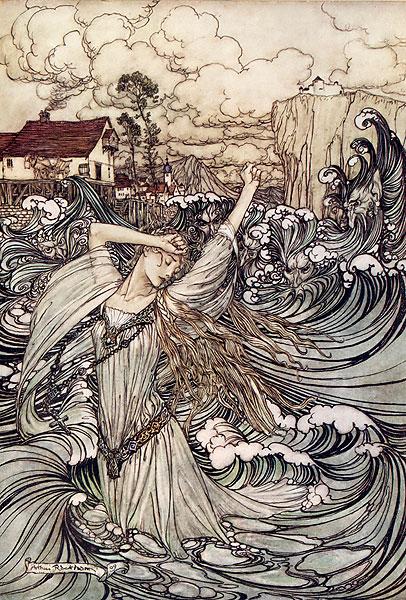 Silkie by Arthur Rackham