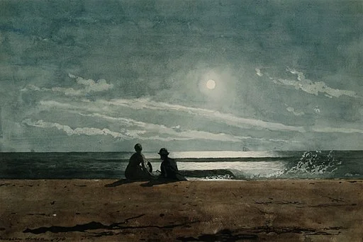“Moonlight” by Winslow Homer