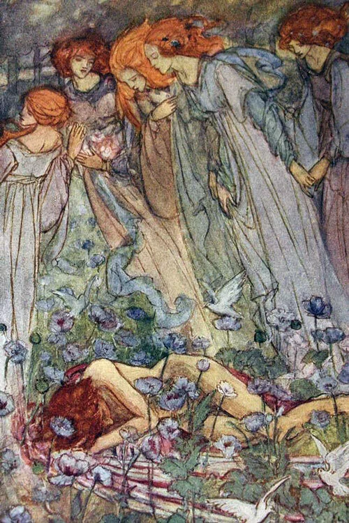 “Dream Land” by Emma Florence Harrison (1910)