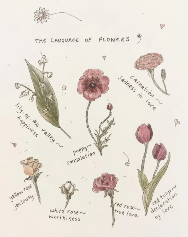 Flower Talk via Mori Girl