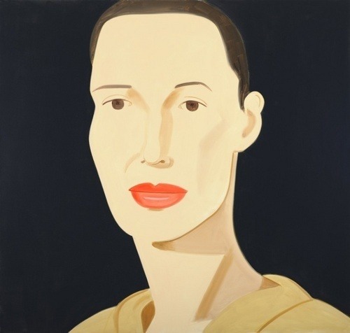 Alex Katz brings you in Lines you up And then the conversation is short and sweet the rest is for the painting. Alex Katz Ulla, 2009 Oil on Linen, 60 x 84 in Timothy Taylor Gallery