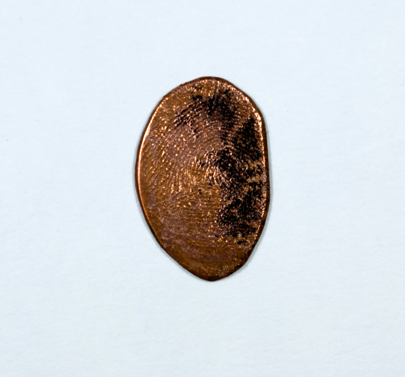 Etched Copper Plate of Finger Print 4