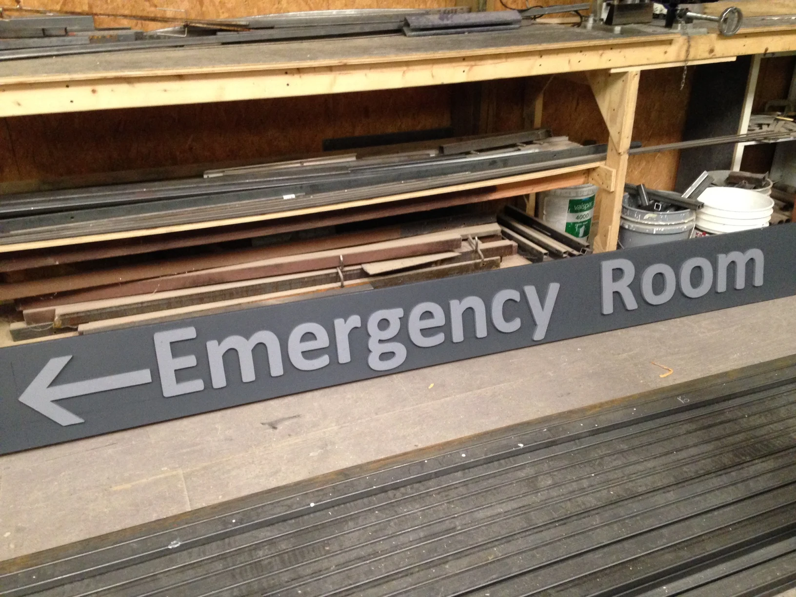  Second Project: Emergency Room Sign 