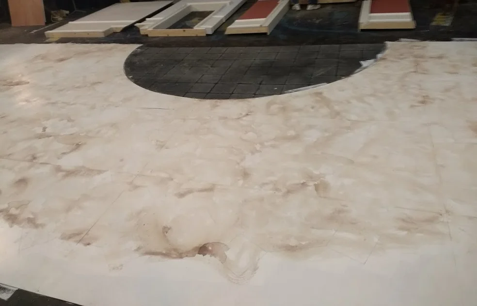  Organic wash over everything 